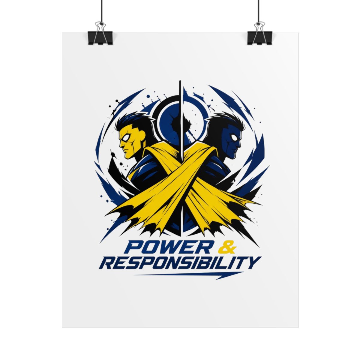 Invincible "Power & Responsibility" Poster - Invincible official Posters & Wall Art merch