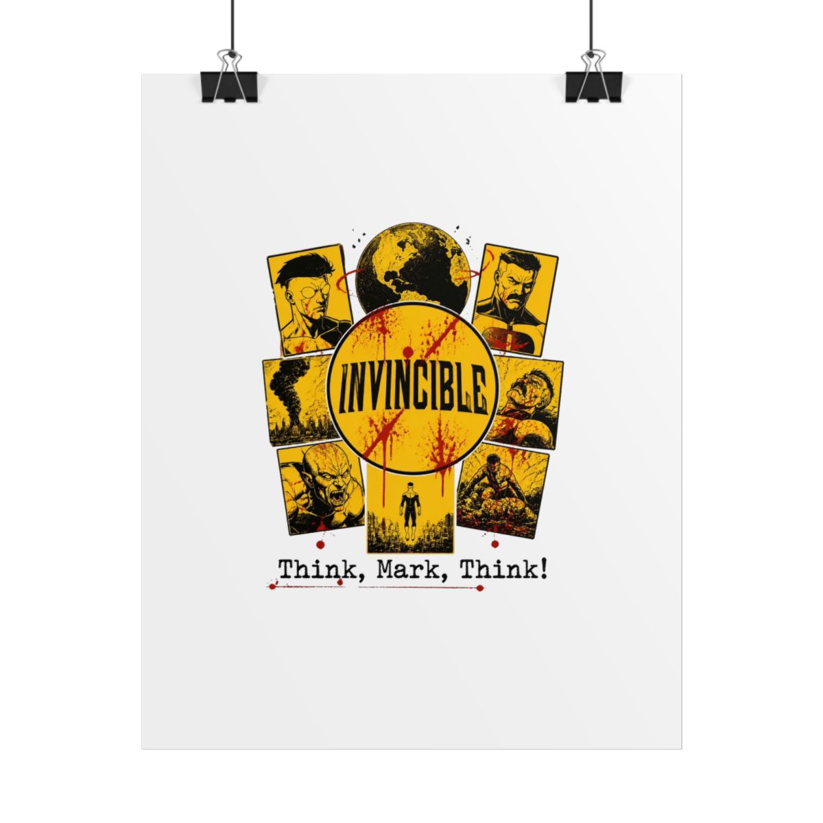 Invincible "Title Card" Poster