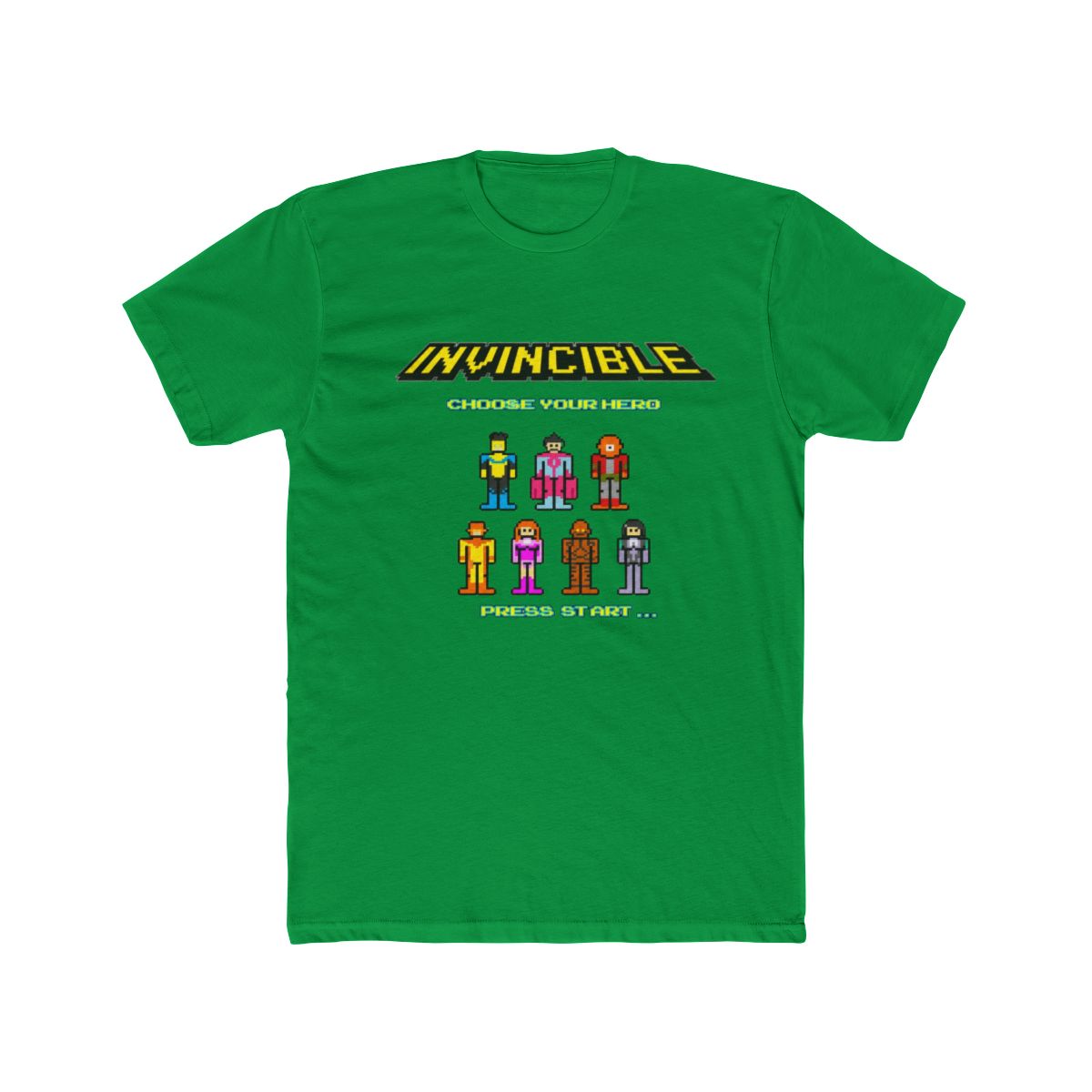 Invincible: Choose Your Hero T Shirt - alternate angle 2, merchandise