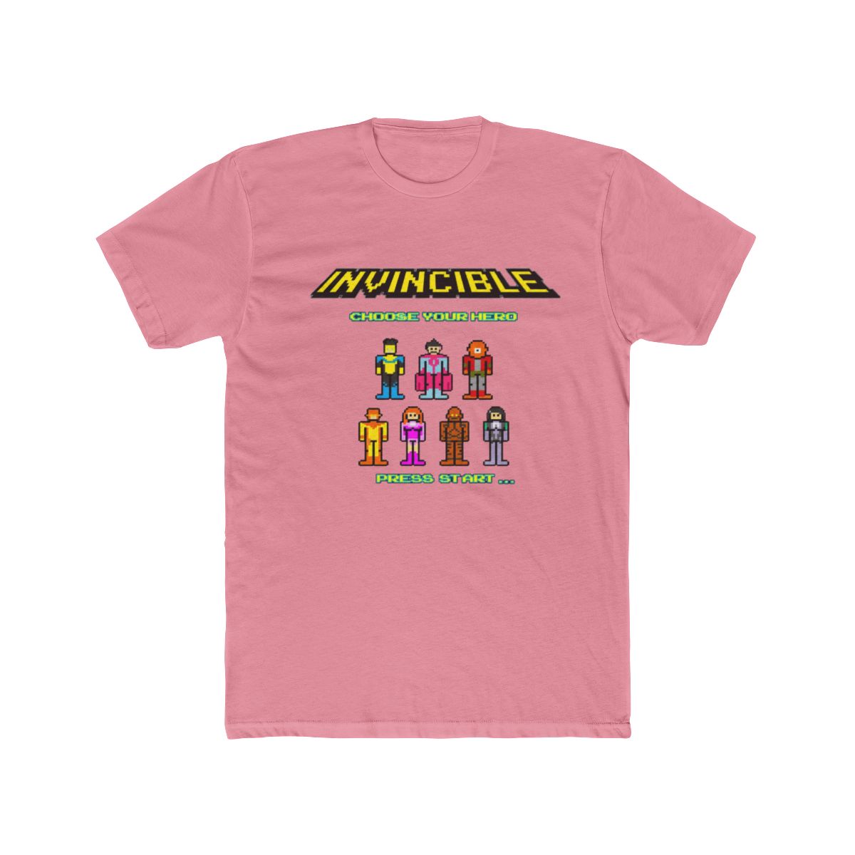 Invincible: Choose Your Hero T Shirt - alternate angle 3, merchandise