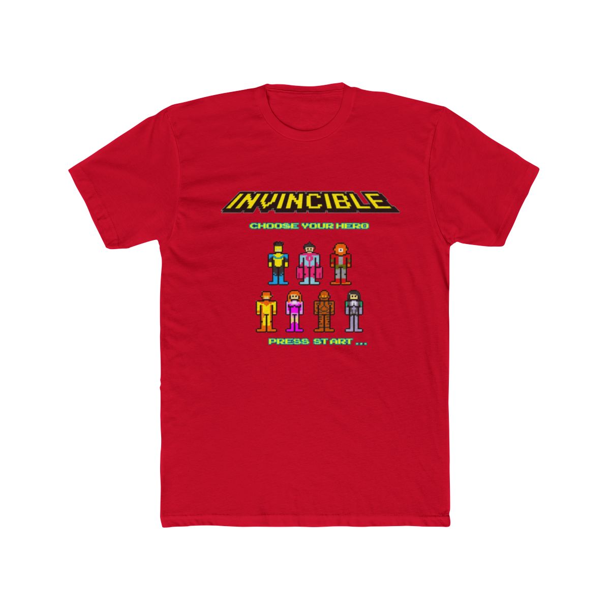 Invincible: Choose Your Hero T Shirt - alternate angle 4, merchandise
