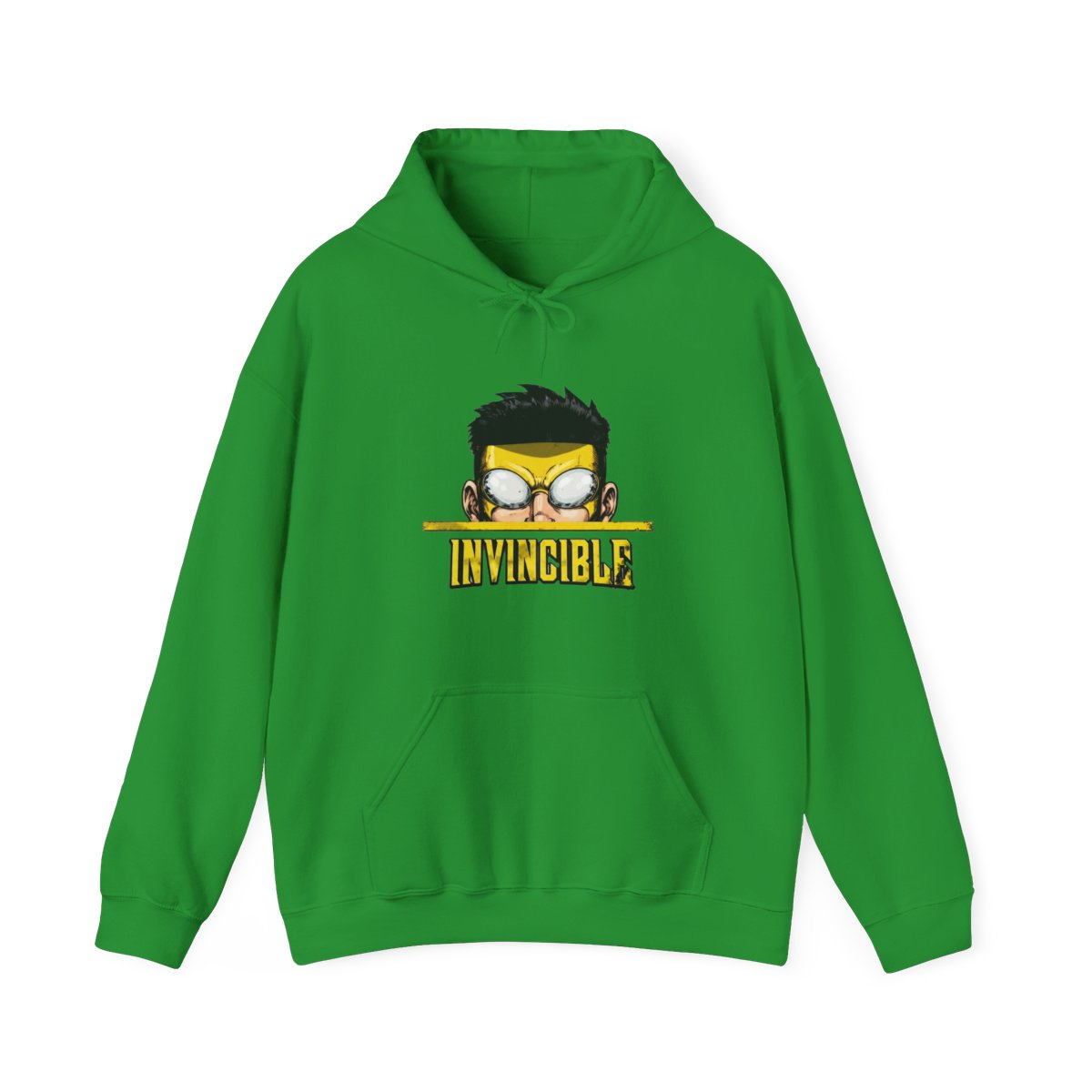 invincible Hoodie - alternate angle 2, merchandise