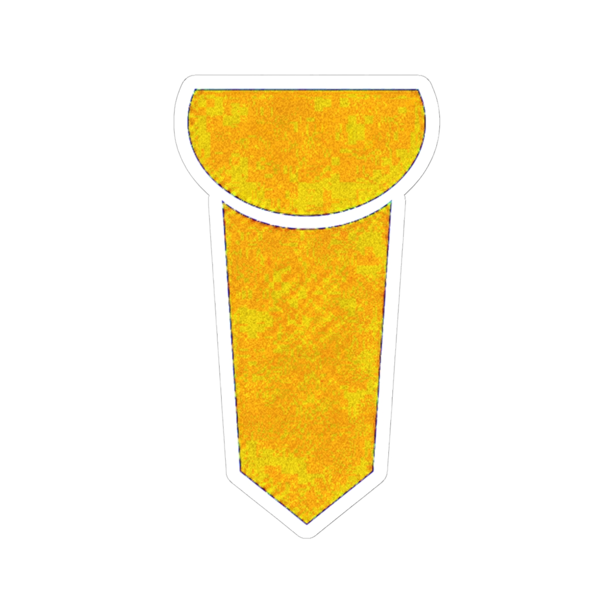Invincible Blue Sticker - alternate angle 2, merchandise