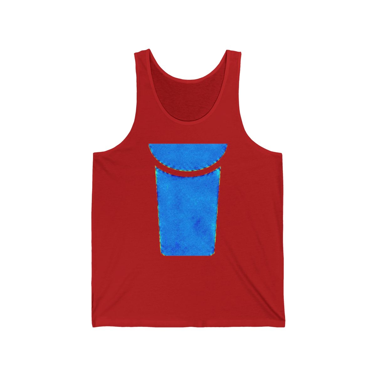 Invincible blue symbol Tank Top