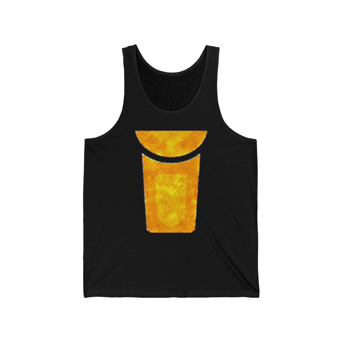 Invincible yellow symbol Tank Top