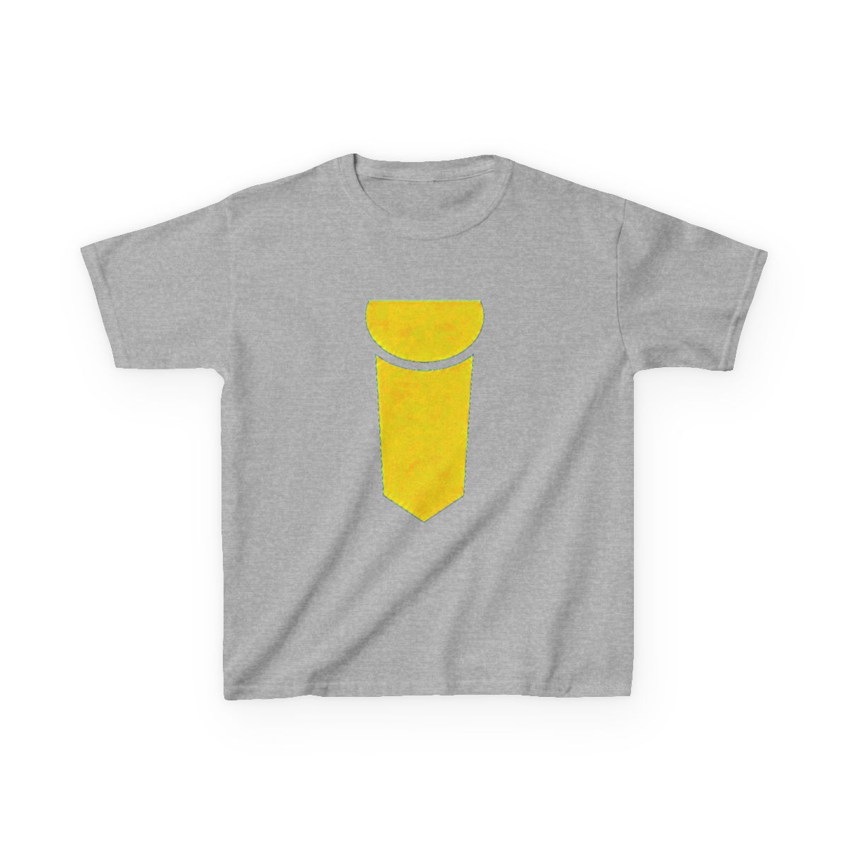 Invincible yellow symbol Kids T-Shirt - alternate angle 3, merchandise