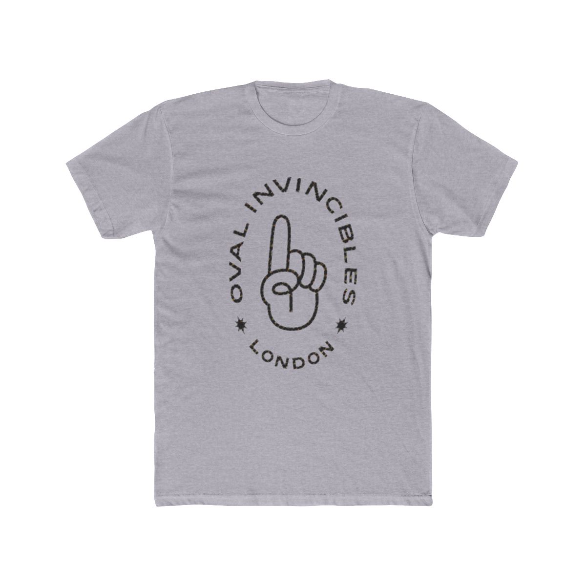 Oval Invincibles Sticker T Shirt