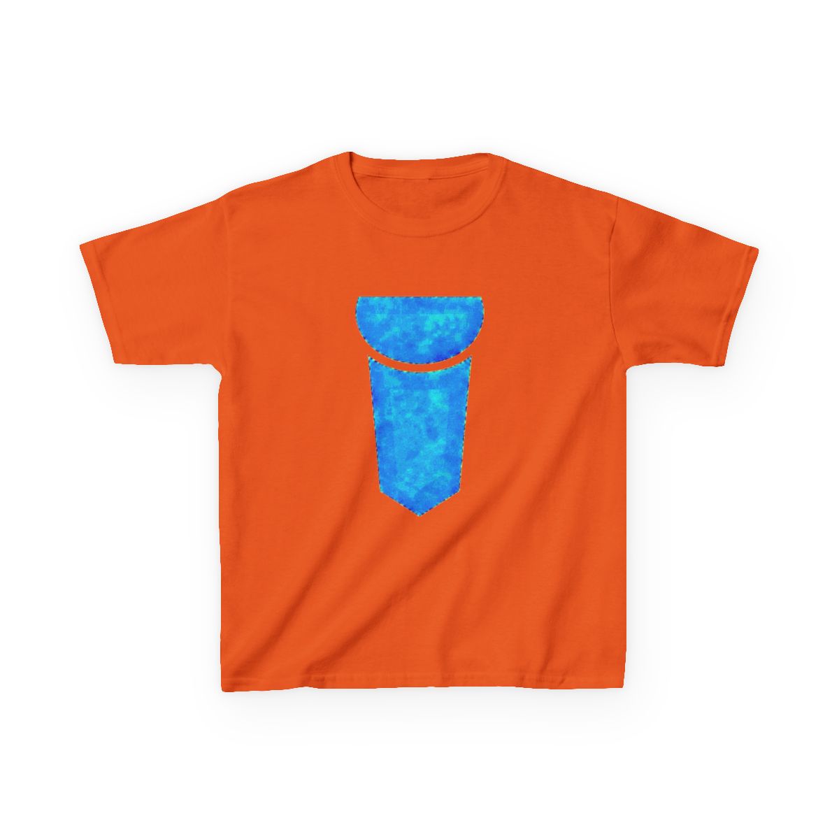 Invincible blue symbol Kids T-Shirt - alternate angle 5, merchandise
