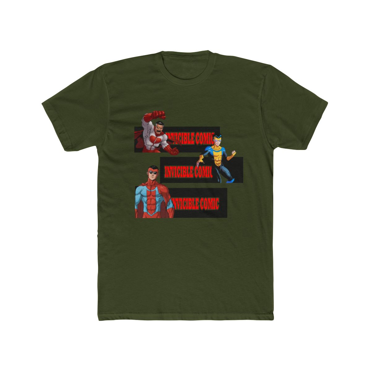 invincible comic T Shirt - alternate angle 4, merchandise