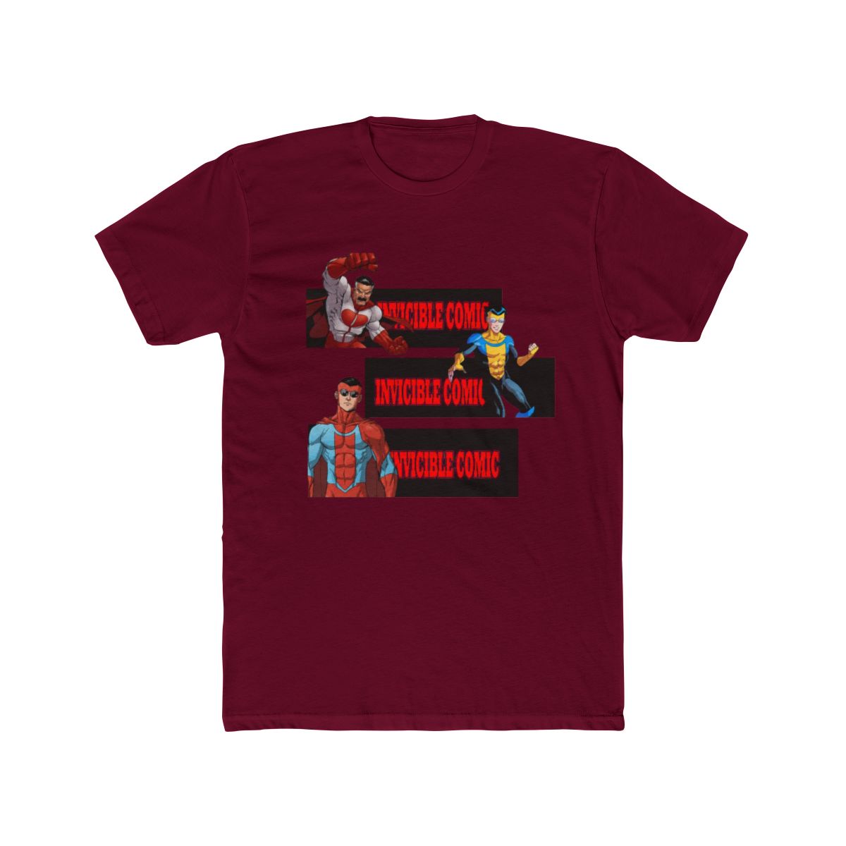 invincible comic T Shirt - alternate angle 4, merchandise