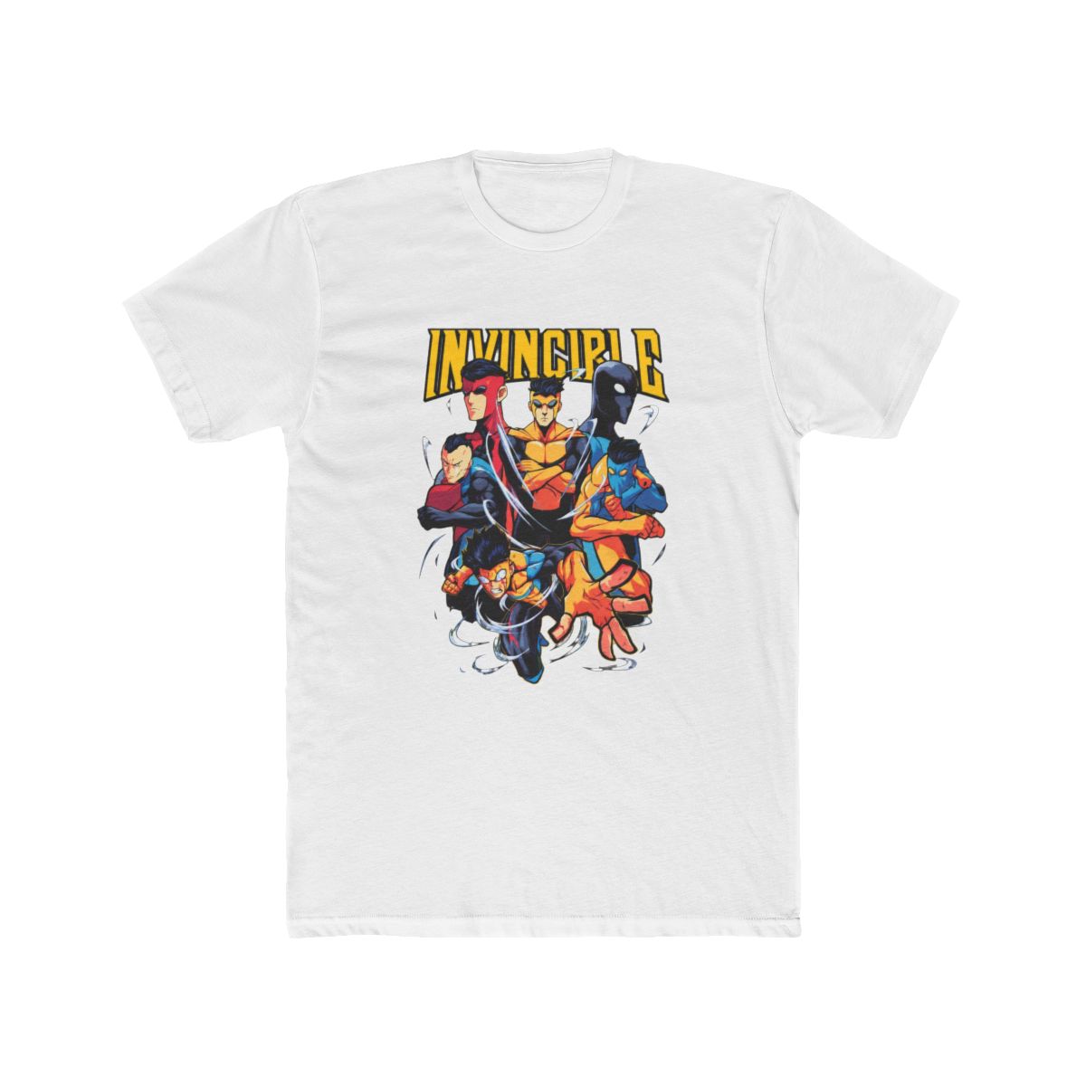 Invincible Comic Book Character Retro Action Style T Shirt
