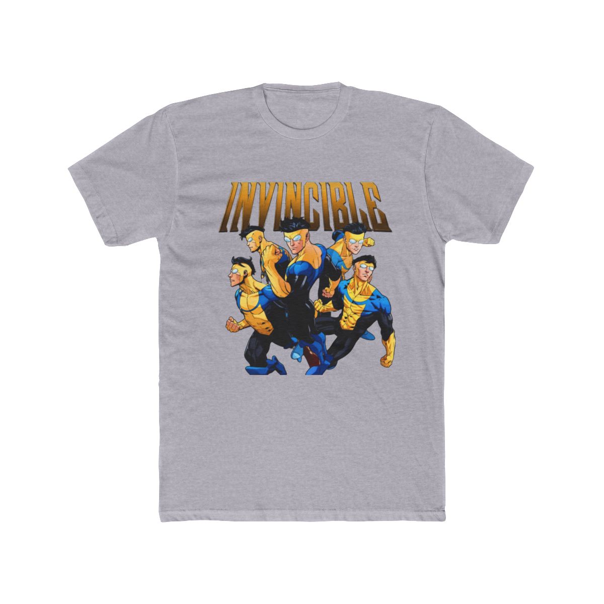 Invincible Mark Grayson Superhero Vintage Comic Graphic T Shirt - alternate angle 5, merchandise