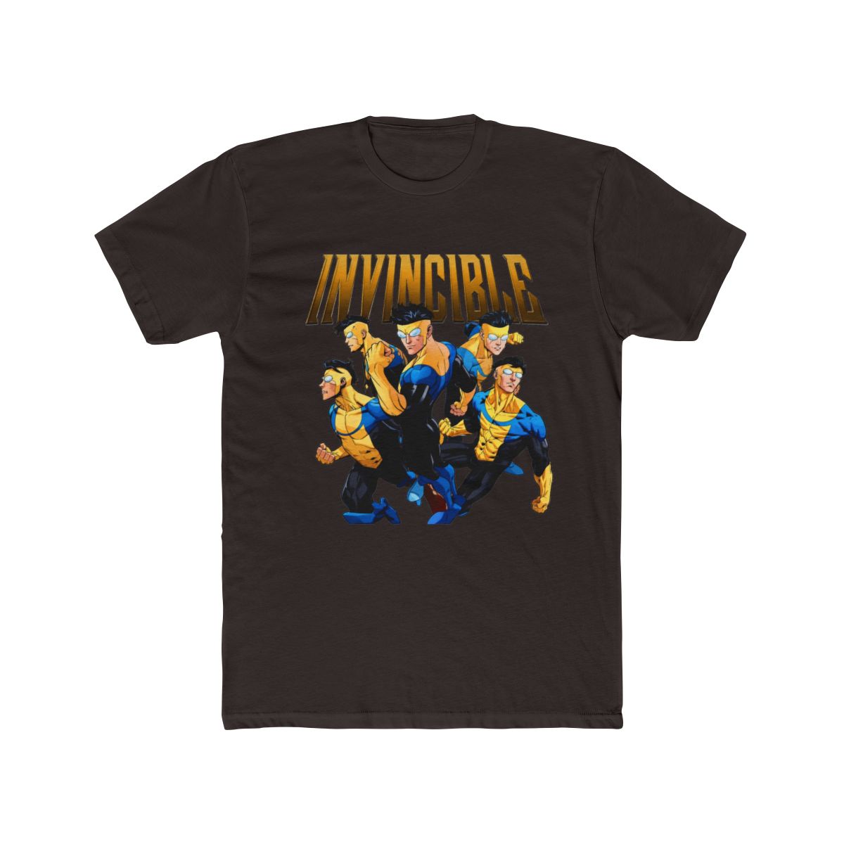 Invincible Mark Grayson Superhero Vintage Comic Graphic T Shirt - alternate angle 2, merchandise
