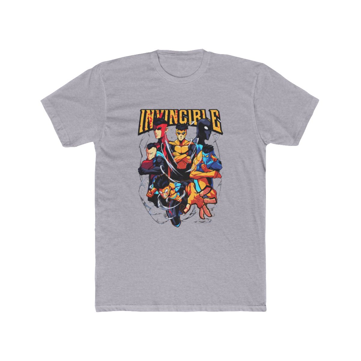 Invincible Mark Superhero Comic Book Retro Style T Shirt - alternate angle 5, merchandise