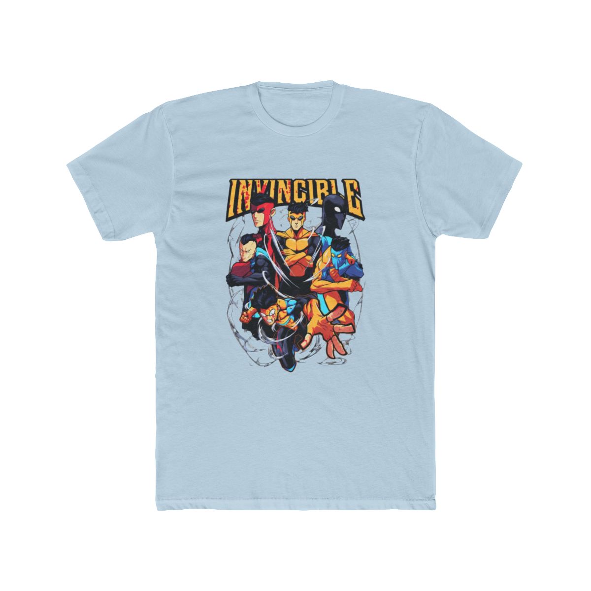 Invincible Mark Superhero Comic Book Retro Style T Shirt - alternate angle 3, merchandise
